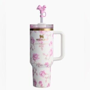 🎀NWT Stanley X Loveshack Fancy 40oz Tumbler in Ribbon Rosa 🎀